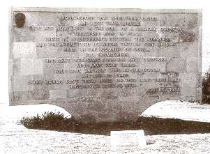 Ataturk Memorial at Ari Burnu on the Gallipoli Peninsula