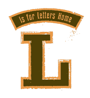 L is for letters for Home